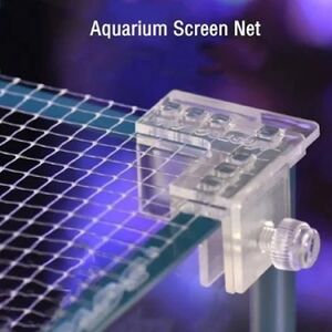AQUARIUM/FISH TANK ANTI JUMPING NET 10"X3.5"